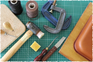 Moulded Leather Rucksack Course - Tools