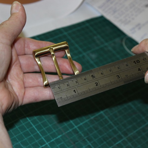 GDH Leather Courses 2024 Fitting a buckle Tips GDH Leather Courses 2024