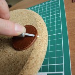 Piercing leather for Butt stitch